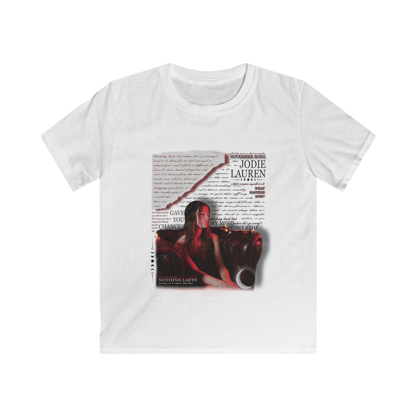 (!) Kids Jodie Lauren EP Tshirt - white/light grey (updated)