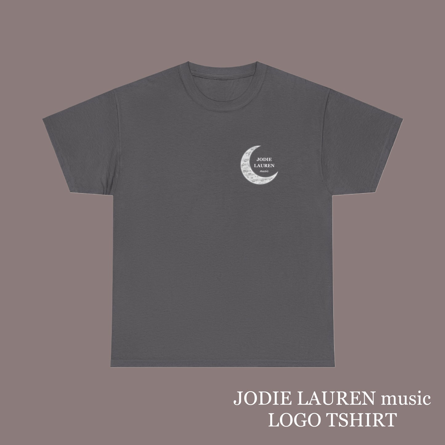 LOGO TSHIRT Jodie Lauren Music (black) (SHIP FROM UK)