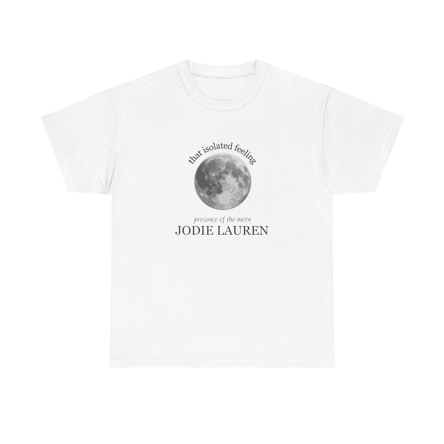 TIF TSHIRT Jodie Lauren 1 side (light grey or white) (SHIP FROM UK)