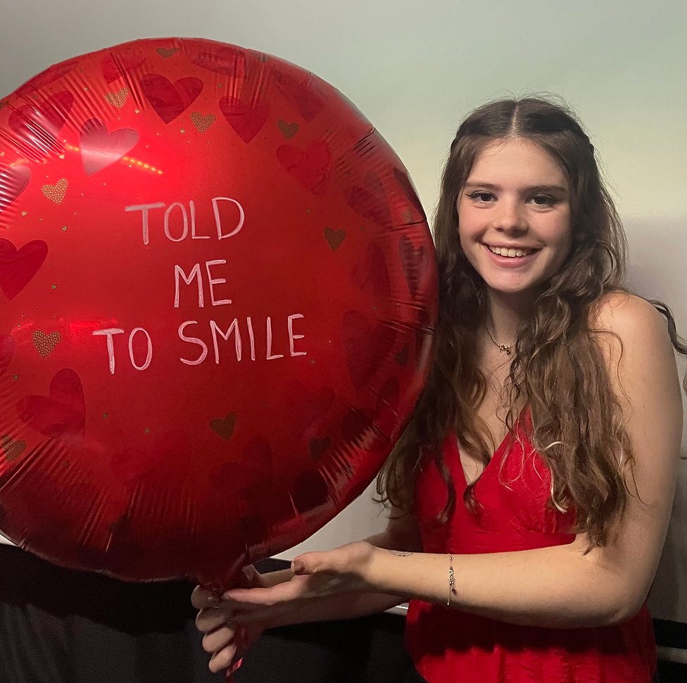 TOLD ME TO SMILE - personalised & signed CD