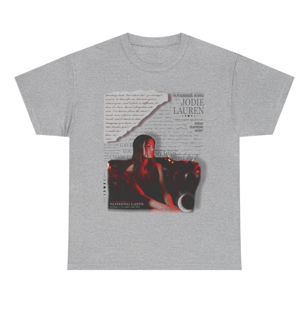 0 Jodie Lauren EP TSHIRT - white/grey (SHIP FROM UK)