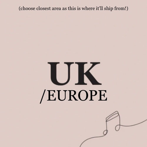 SHIP FROM UK - for europe etc