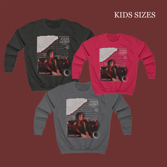 (@) Youth Jodie Lauren EP Sweatshirt - red/black/dark grey