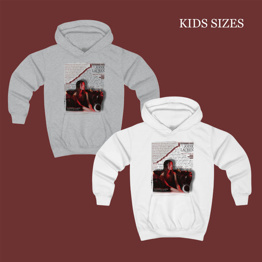 (1) Youth Jodie Lauren EP Hoodie - light grey/white
