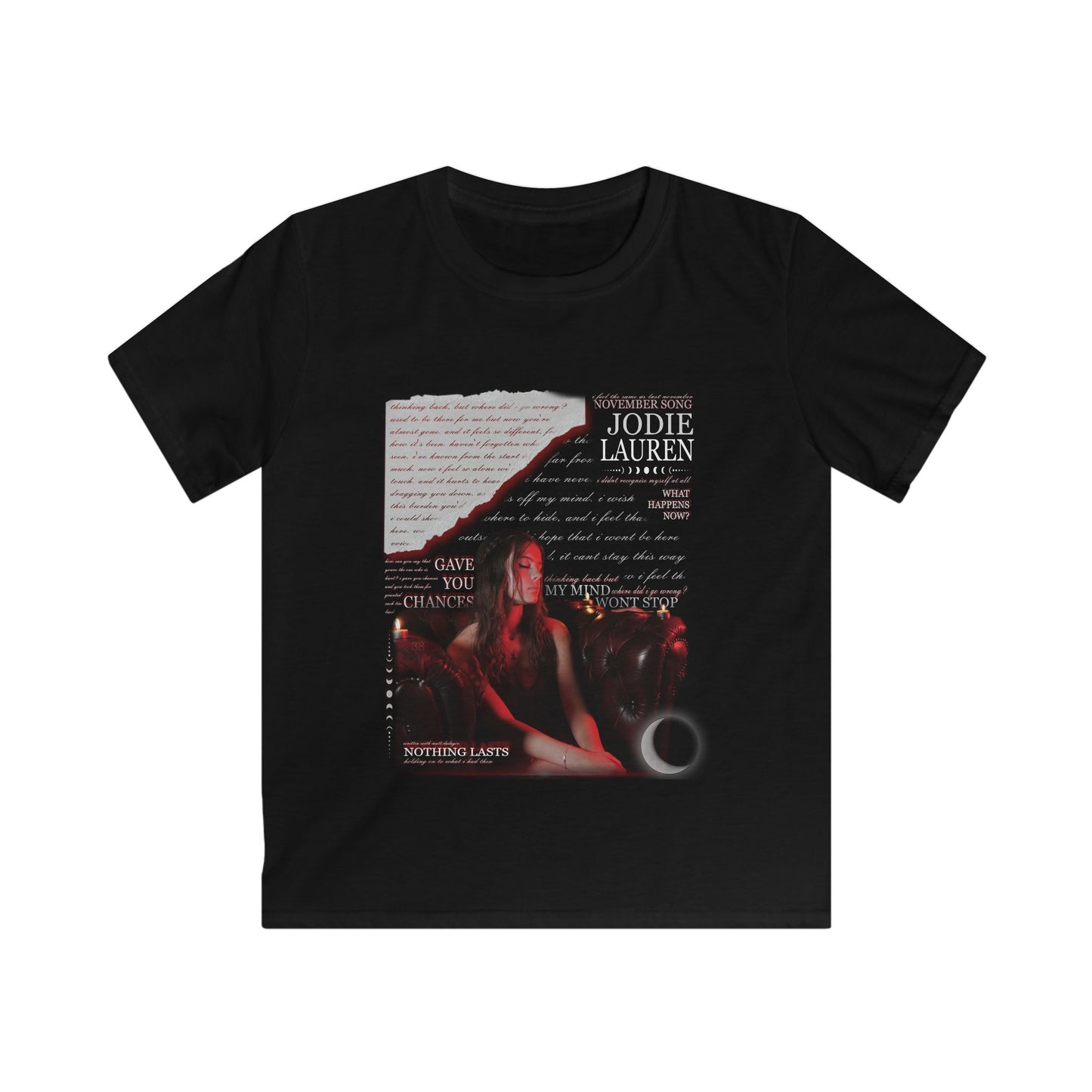 (!) Kids Jodie Lauren EP Tshirt - red/black/dark grey (updated)