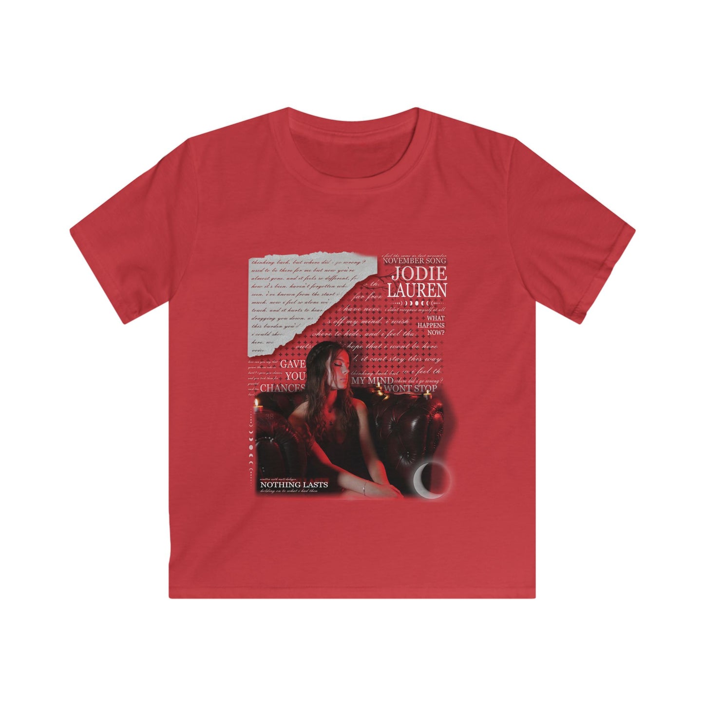(!) Kids Jodie Lauren EP Tshirt - red/black/dark grey (updated)