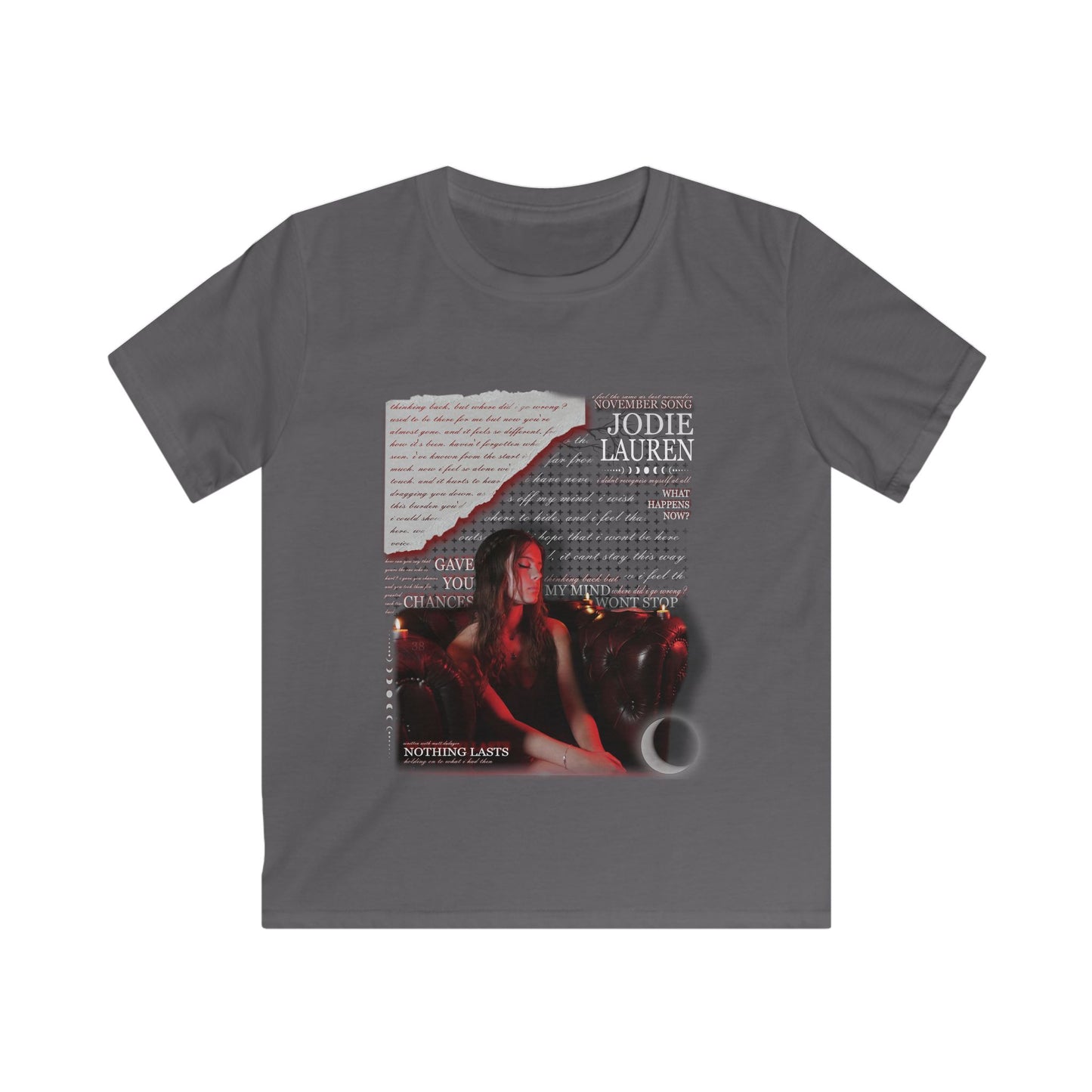 (!) Kids Jodie Lauren EP Tshirt - red/black/dark grey (updated)