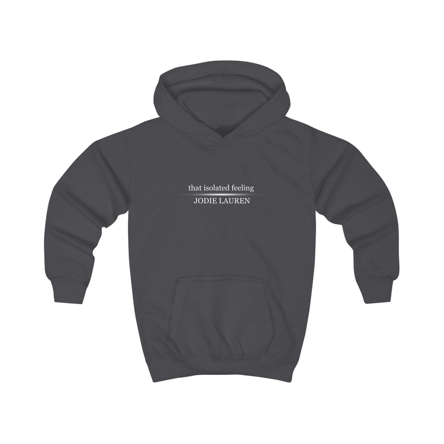 Kids TIF HOODIE - dark grey/black (updated)