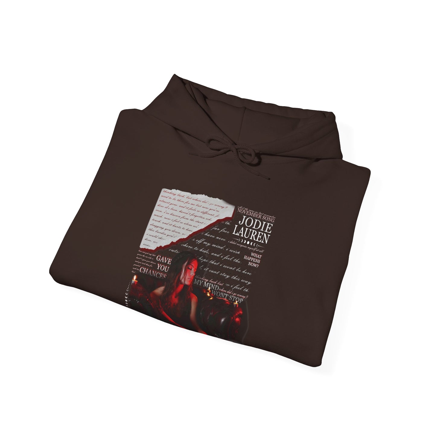 (USA) Jodie Lauren EP HOODIE - brown/black/dark grey