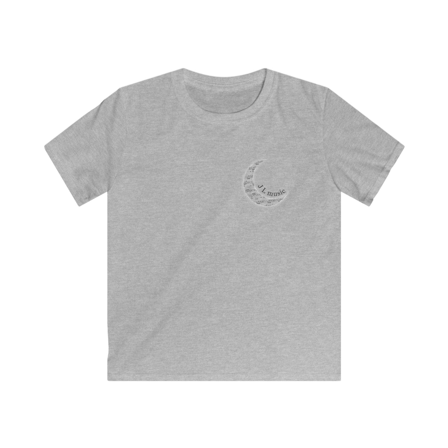 Kids LOGO JLMusic Tshirt - white/light grey (updated)