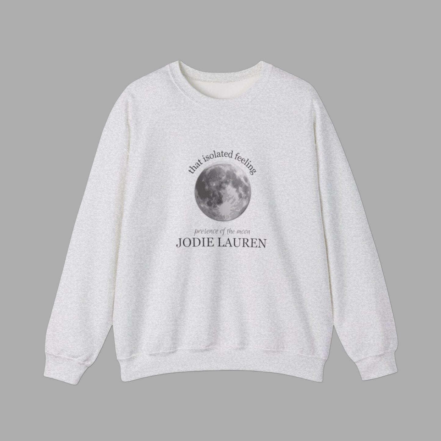 TIF SWEATSHIRT (white/light grey)  (SHIP FROM USA)