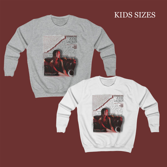 (@) Youth Jodie Lauren EP Sweatshirt - white/light grey