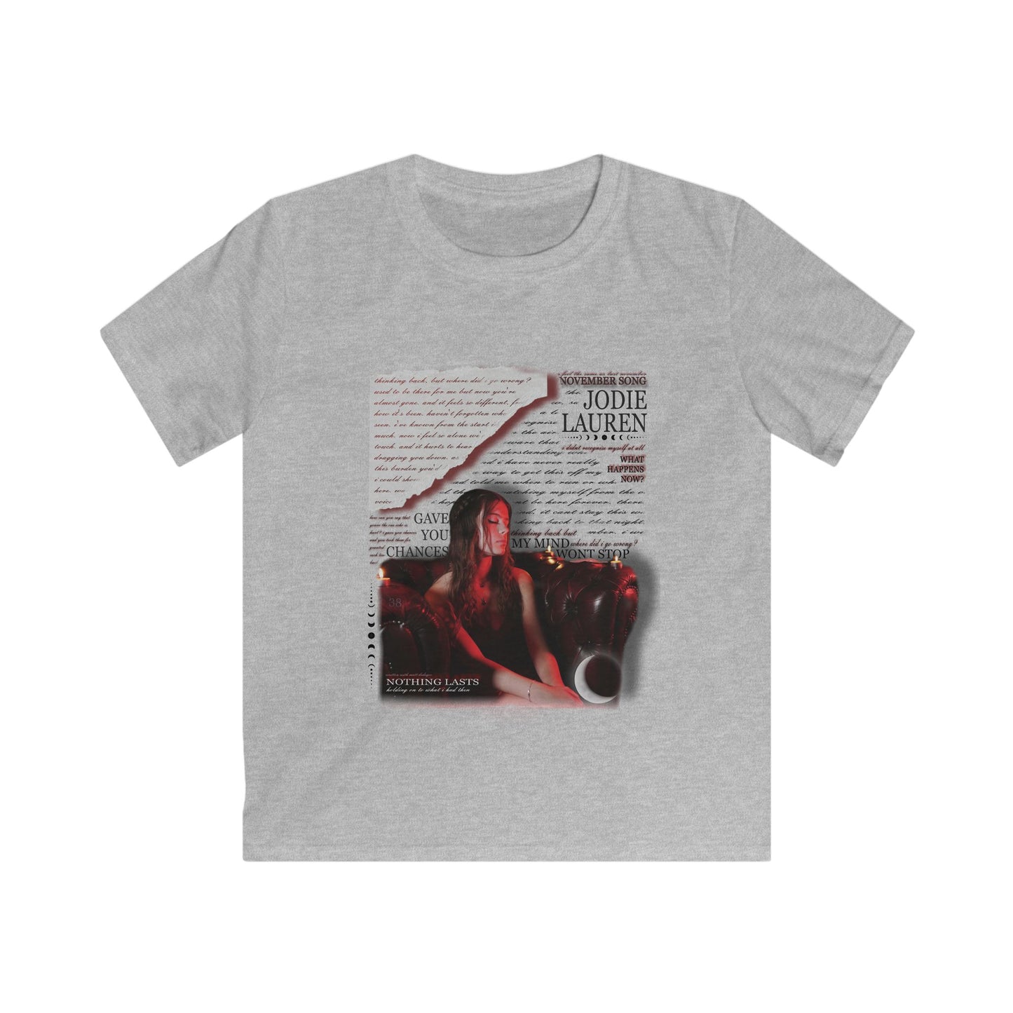 (!) Kids Jodie Lauren EP Tshirt - white/light grey (updated)