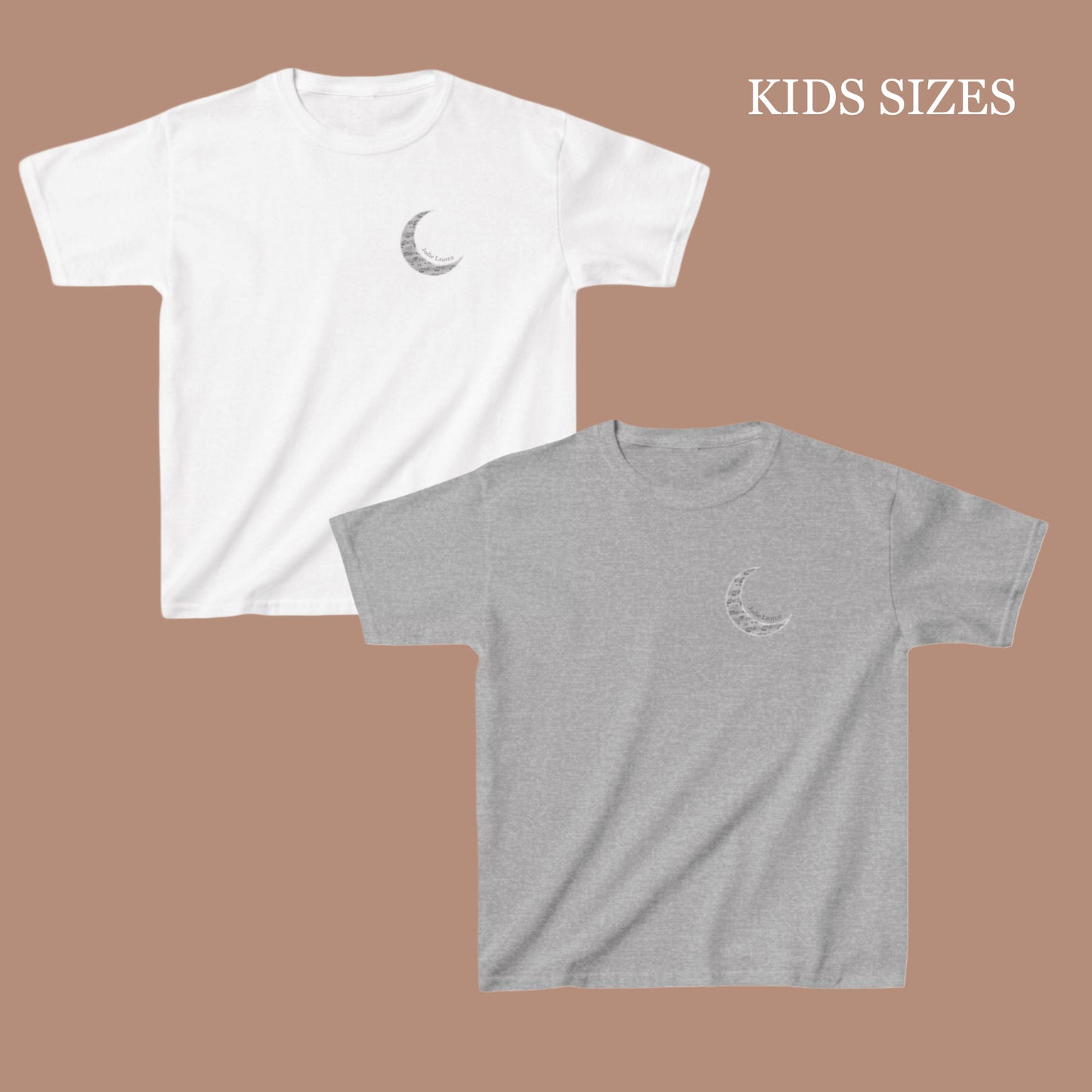 Kids LOGO Tshirt - white/light grey (updated)
