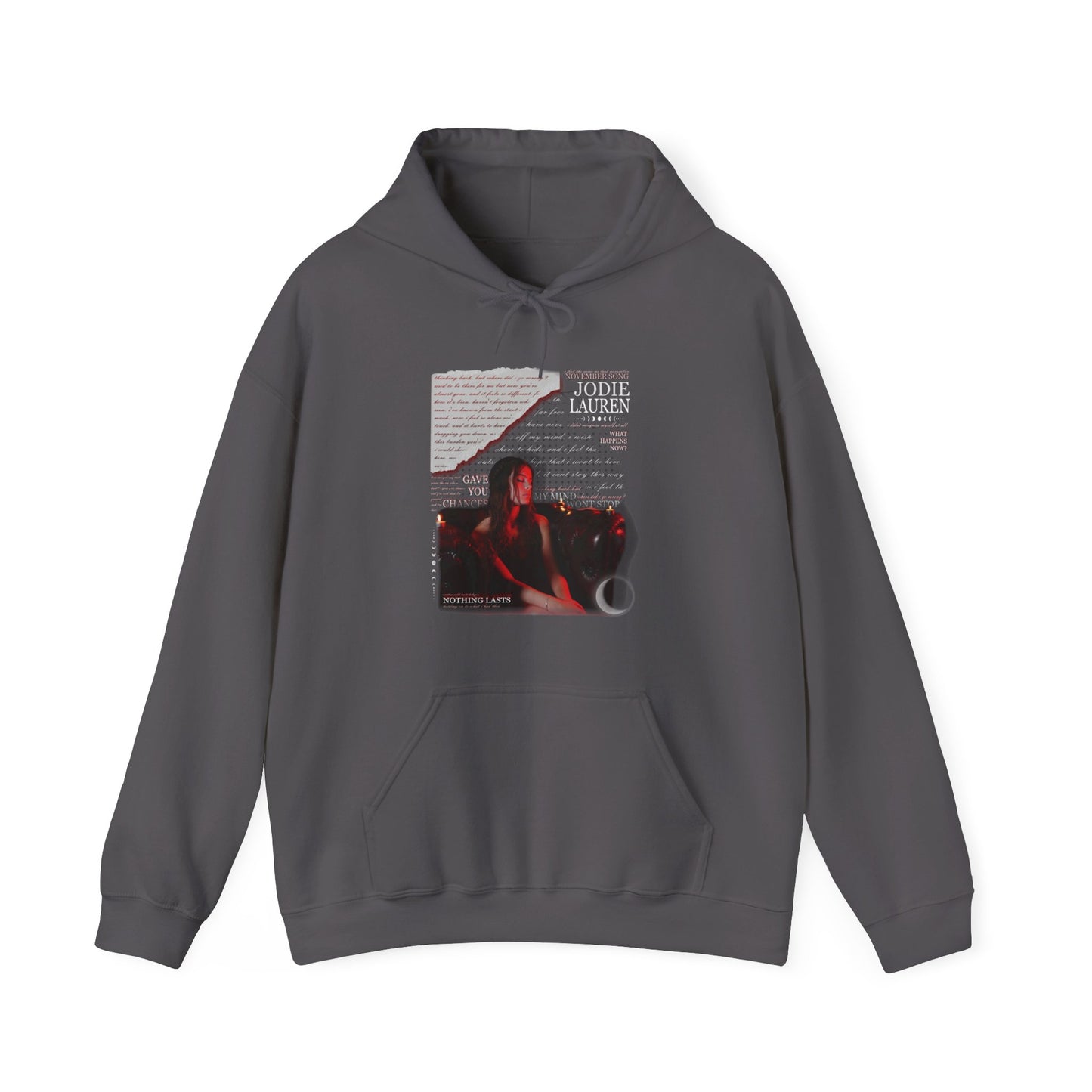 (USA) Jodie Lauren EP HOODIE - brown/black/dark grey
