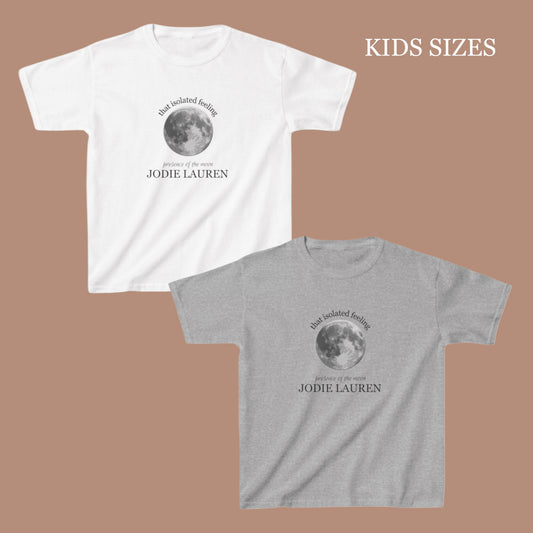 Kids FULL MOON Tshirt - white/light grey (updated)