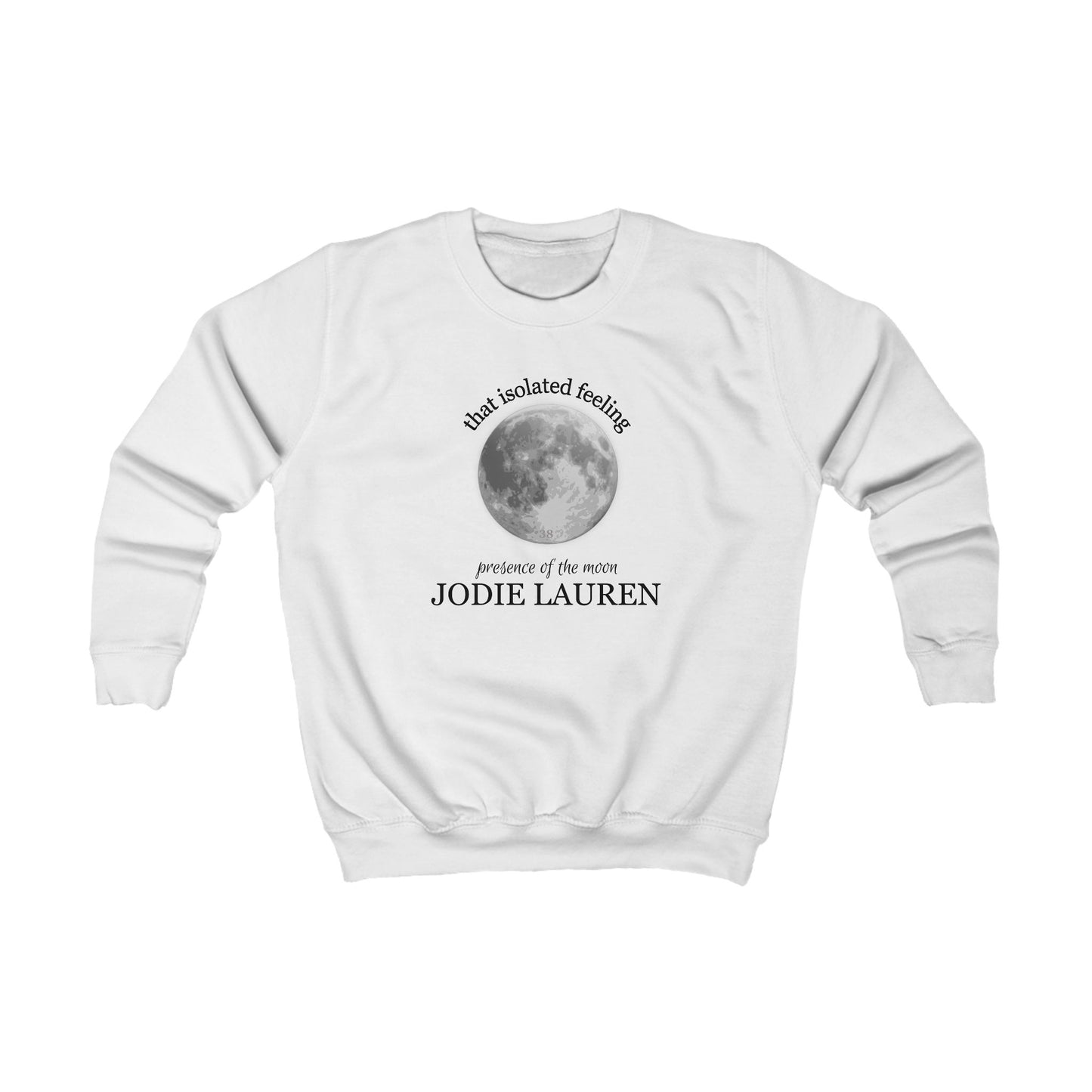 Kids TIF Sweatshirt - white/light grey (updated)