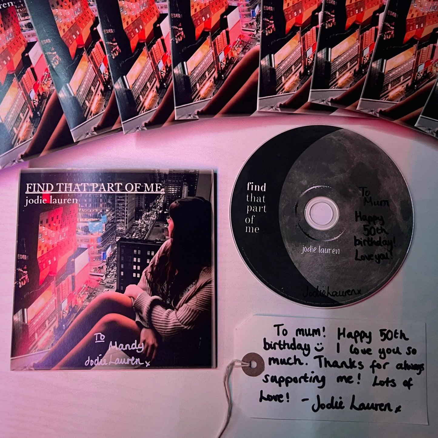 z FIND THAT PART OF ME - personalised & signed
